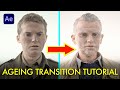 Young to old AGEING TRANSITION effect tutorial | After Effects