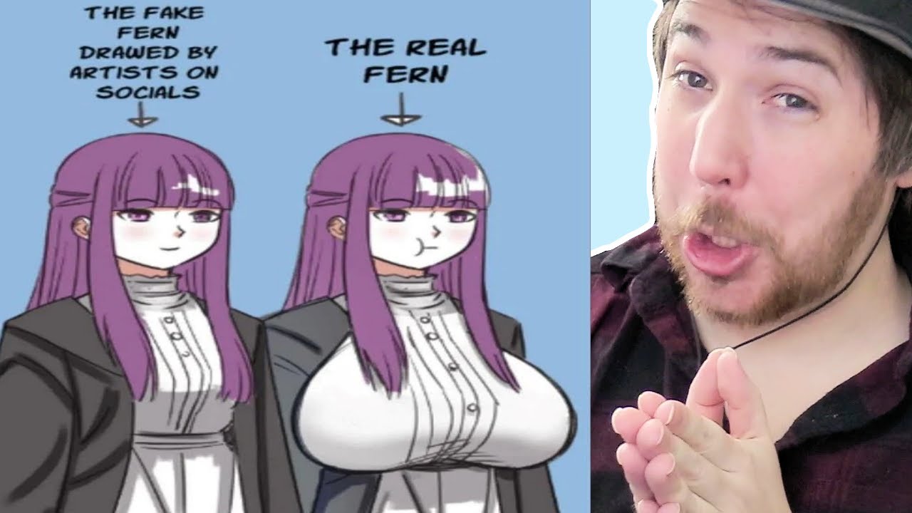 ARTISTS NOT CAPTURING THE REAL FERN'S SUBTLE DETAILS - Anime Memes