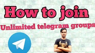 How to join unlimited telegram groups || telegram groups link to join screenshot 2