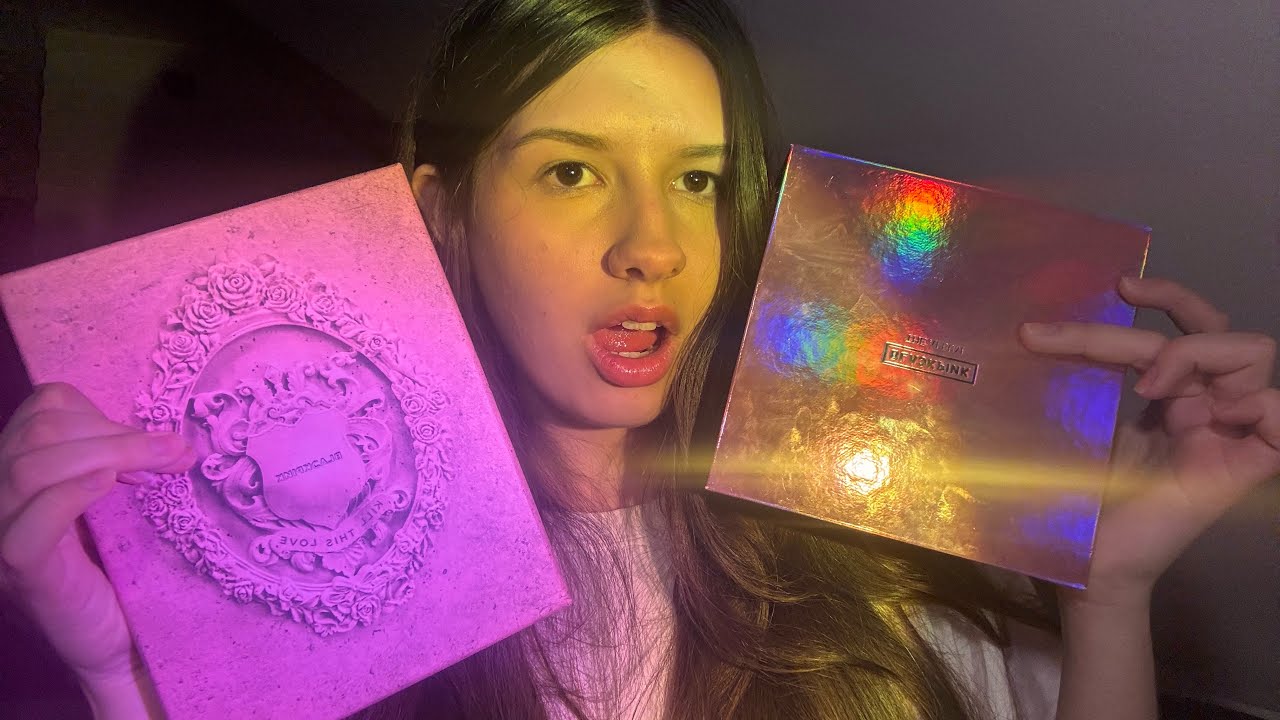 MY KPOP ALBUM COLLECTION ASMR