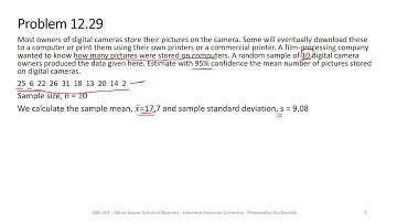 Introduction to Estimation Solved Problems - Part 2
