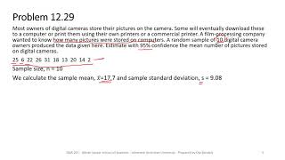 Introduction to Estimation Solved Problems - Part 2
