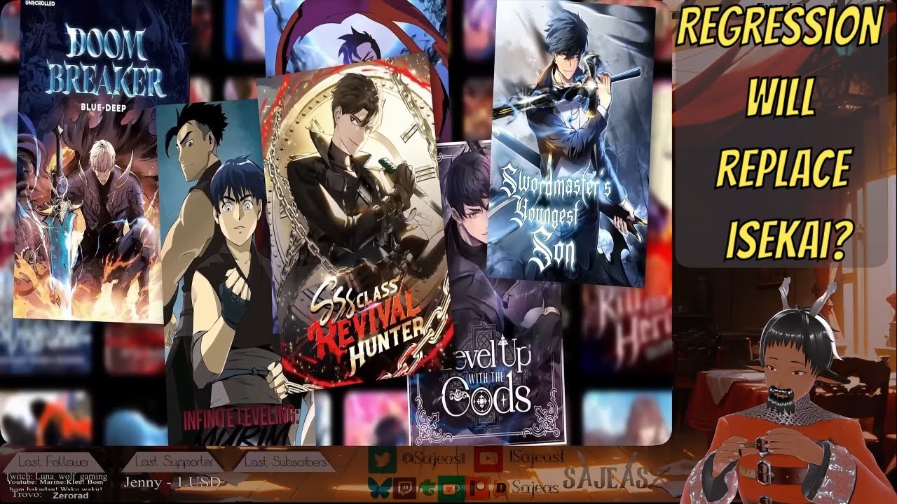 Vtuber reaction to "This Genre Will Replace Isekai." by @gigguk