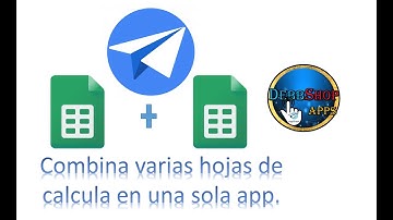 Appsheet como vincular varias hojas de calculo en una sola app