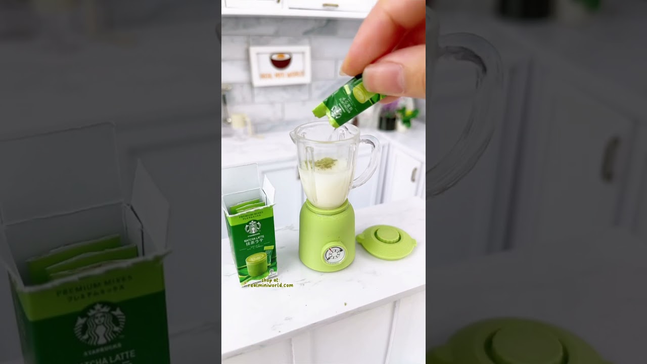 Miniature REAL Working Retro Series Blender | Real Mini World 😁