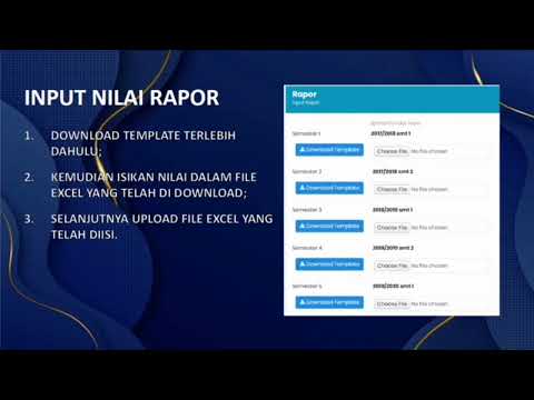 CARA INPUT NILAI RAPOR di rapor.ppdb.jatimprov.go.id UNTUK PERSIAPAN PPDB SMKN 1