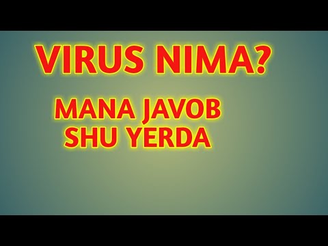 Video: Tarmoq Viruslari Nima?