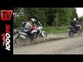 Reise Enduro Straßenreifen vs. Offroadreifen | Vor und Nachteile | Offroad Vergleich 2016