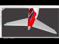 How to make Airplane in Google Sketchup: Horizontal Stabilisers ( Part 6 )