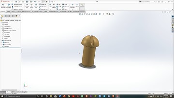 Solidworks Design Tutorial - Butterfly Valve - #PART 7 Bolt