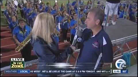 Stevenson HS Marching Band   WXYZ TV 'Band of the ...