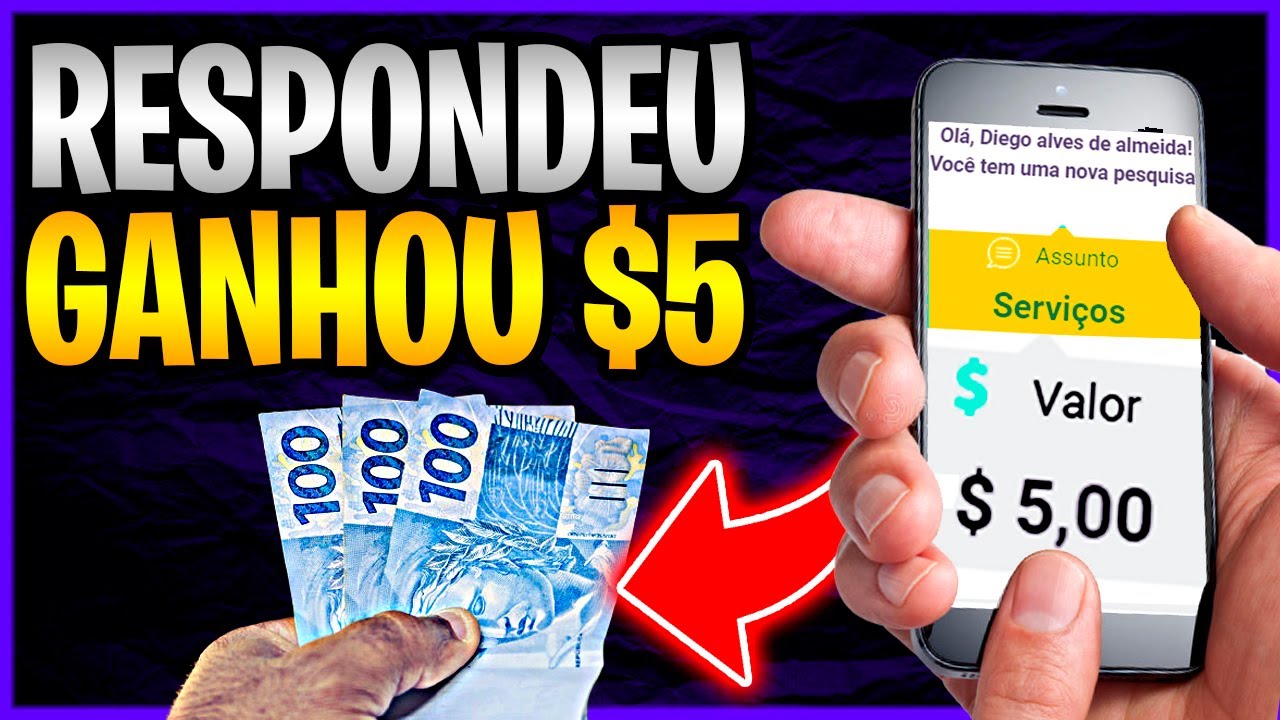 [URGENTE😱] GANHE DINHEIRO NO PAYPAL RESPONDENDO PESQUISAS RÁPIDAS – SITE PAGA NA HORA!