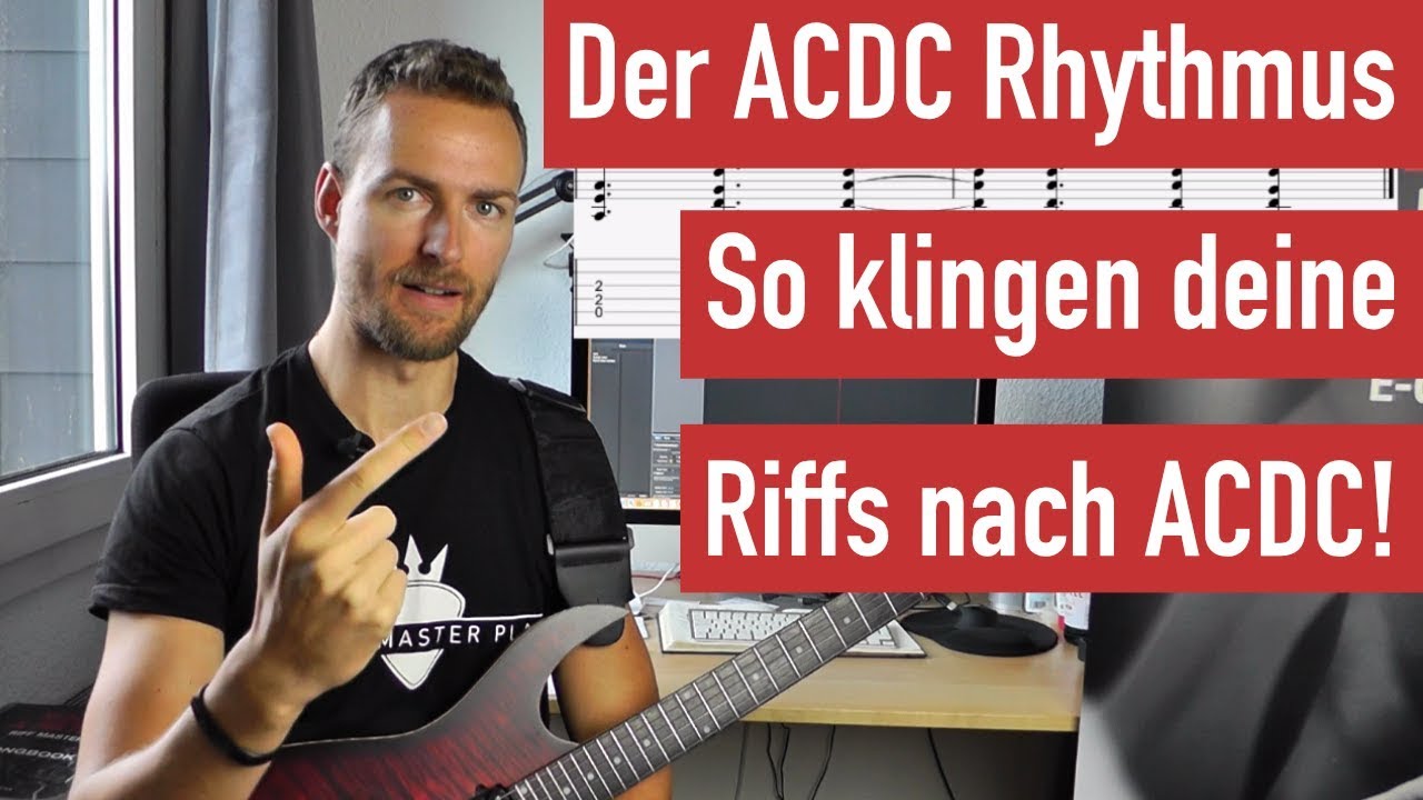 Der ACDC Rhythmus - So klingen deine Riffs nach ACDC! | Guitar Master ...