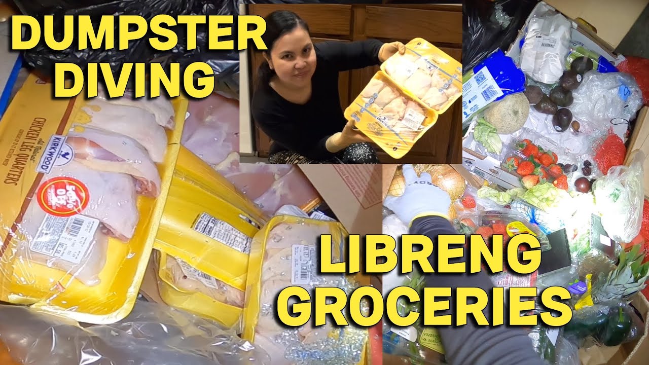 PINAYTEXAN/DUMPSTER DIVING/ LIBRENG GROCERY GALING BASURAHAN