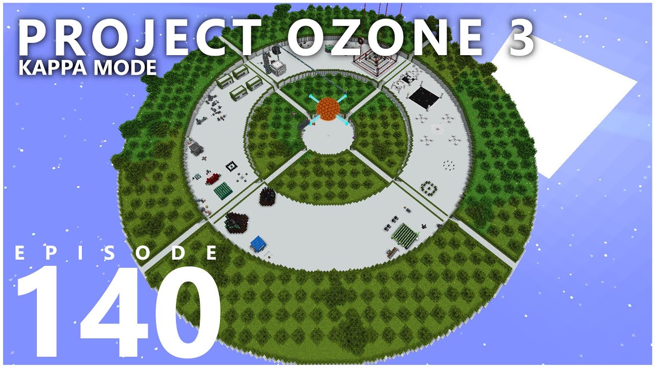 Project Ozone Kappa Mode CHAOS [E140] (Modded Minecraft Sky Block) - YouTube