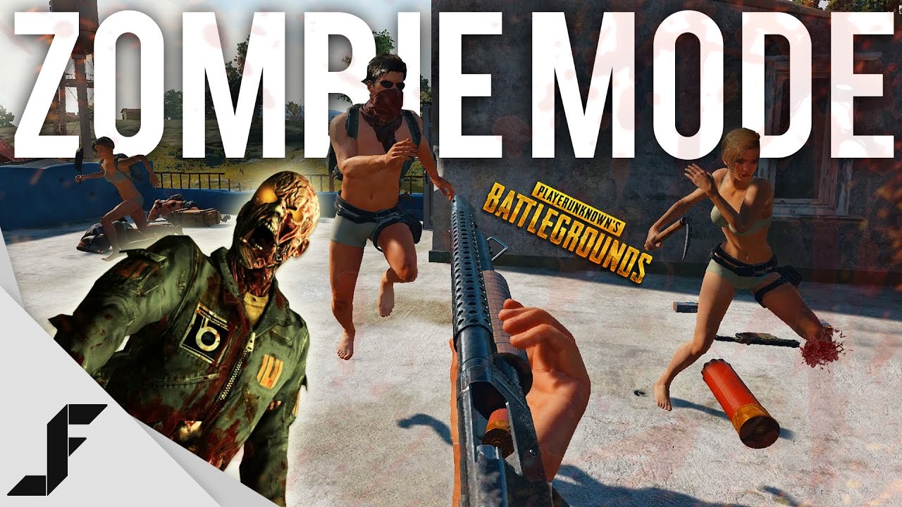 ZOMBIE MODE - Battlegrounds - YouTube