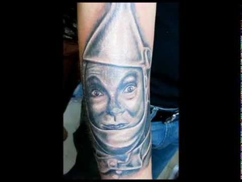 Dubai Tattoo Dxbtattoo Jaycee Tin Man Of Wizard Of Oz Tattoo Youtube