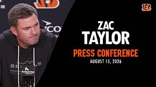 Zac Taylor Press Conference - August 15
