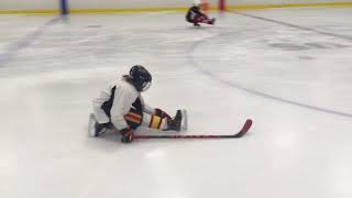 Shoot The Duck Skating Drill