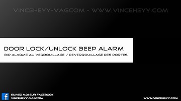 ROOMSTER 5J (Facelift) - BEEP ALARM LOCK/UNLOCK DOOR