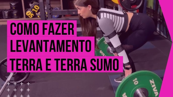 Levantamento terra sumo x agachamento sumo com barra DIFERENÇAS #con