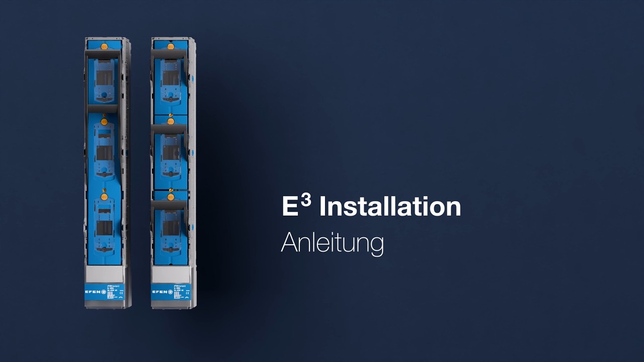 EFEN Lastschaltleiste NH00 – 160A, 100 Mm Prismenklemme, 3-polig Schaltend, NEU