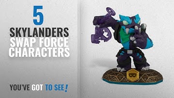 Top 10 Skylanders Swap Force Characters [2018]: Skylanders SWAP Force: Trap Shadow (SWAP-able)