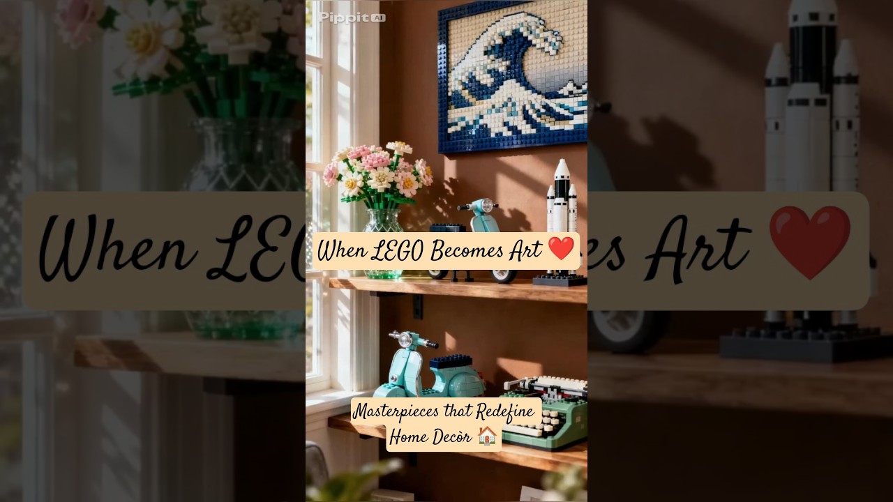 5 LEGO Sets That Look Too Beautiful To Be LEGO 🌿 | Design & Home Décor Ideas 