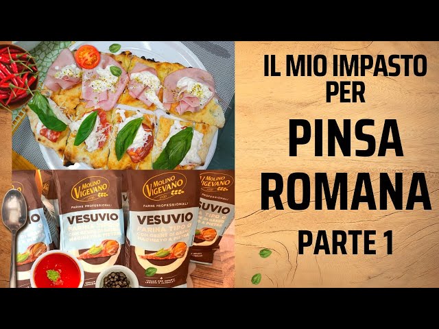 Il mio primo IMPASTO per PINSA ROMANA! impasto + staglio, parte 1