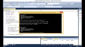 Download CISP 1610 – Programming in C++ Final Examination (Tax Calculation)