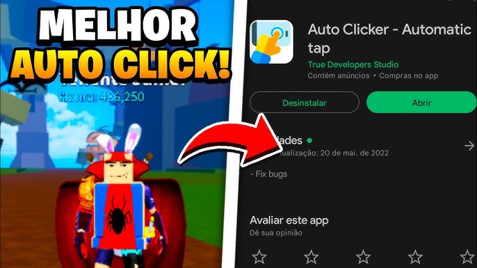 Como jogar com Auto Clicker SEM TOMAR BAN no Blox Fruits! - Roblox 