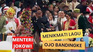 Saat Prabowo-Sri Mulyani-Dudung Joget 'Ojo Dibandingke' di Istana