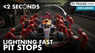 How F1 Pit Crews Master the World's Fastest Pit Stops #f1 #pitcrew #pitstops