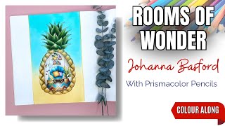 Colour Along | Rooms of Wonder by Johanna Basford | Pineapple Home