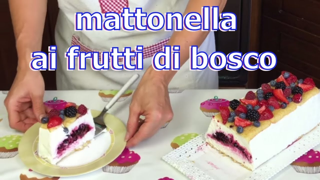 MATTONELLA AI FRUTTI DI BOSCO con yogurt greco