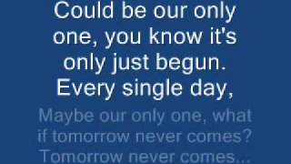Nickelback  Never Gonna Be Alone lyrics vid
