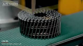 [Zeus Techno] CM 90 : Wire weld coil nail collator L type