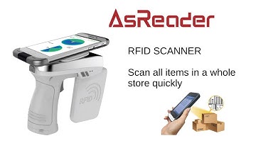 AsReader GUN Type long range UHF RFID reader