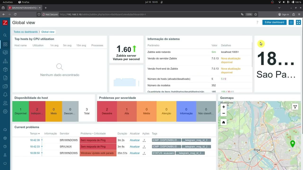 Como Criar Notificação Pop-up no Frontend do Zabbix | Alertas Visuais no Dashboard