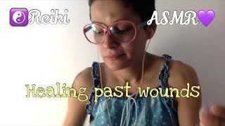 Healing the Past Reiki (drawing symbols w/ incense sticks, whispers) ASMR