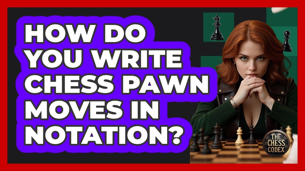 How Do You Write Chess Pawn Moves In Notation? - The Chess Codex