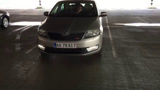 skoda rapid led drl diy