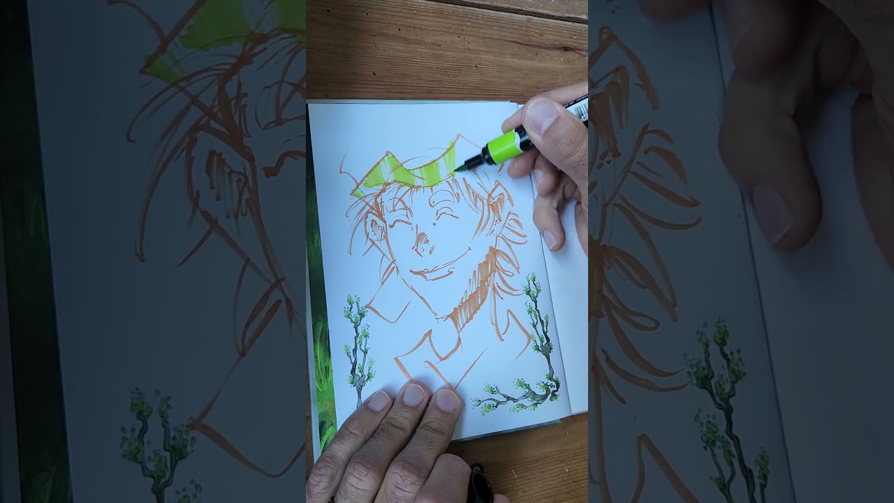 Petite dedicace 😊🖌#romanillustré #conteillustré #dessinateur