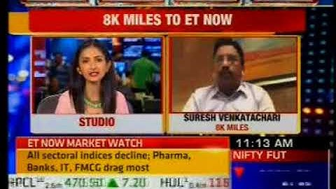 ET Now with Mr  Suresh Venkatachari  on Q1 Results 2017-18, 8K Miles Software Services