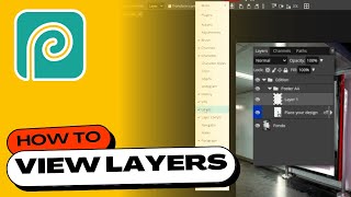 Photopea - How to View Layers (Also Hide, Move, & Group Layers)