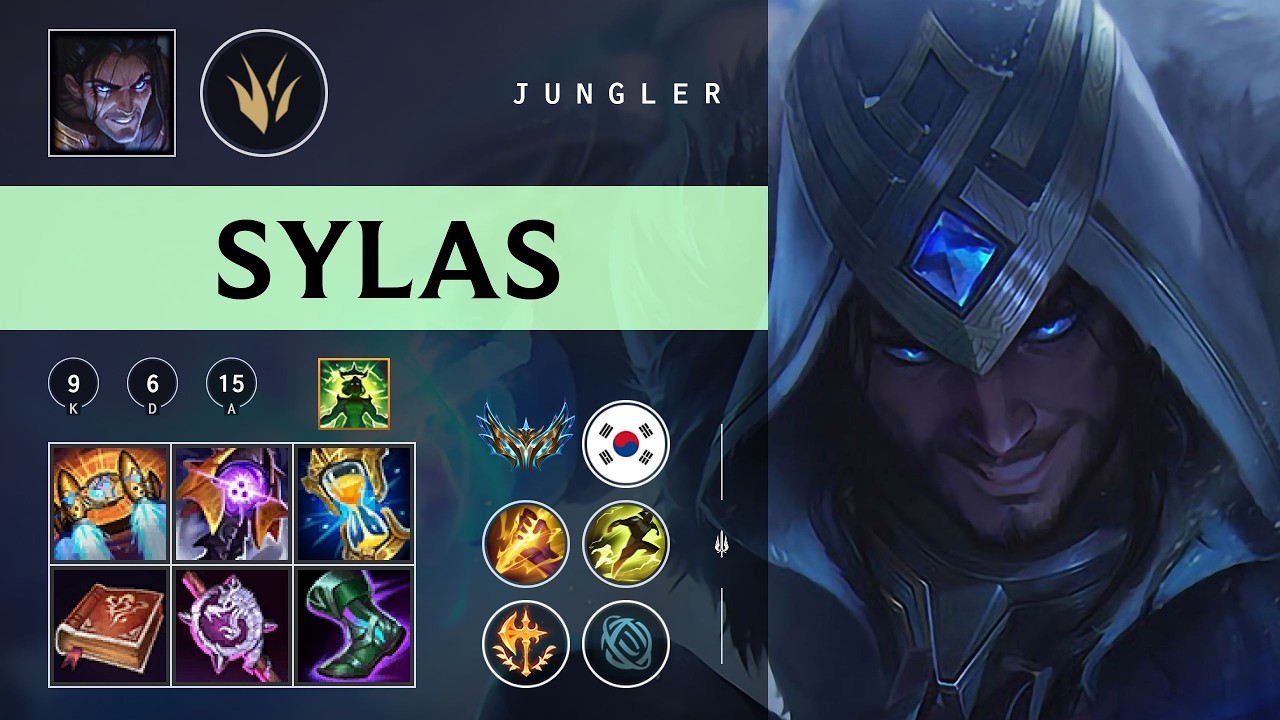 Sylas Jungle vs Vi - KR Challenger Patch 26.03