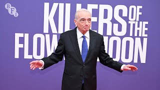 Martin Scorsese arrives for Killers of the Flower Moon at the BFI London Film Festival 2023