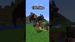Sprinting With Heavier And Heavier Pokemon #minecraft #mc #pokemon #cobblemon