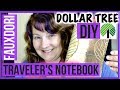 Dollar Tree DIY Fauxdori Travelers Notebook Planner