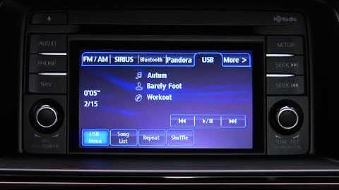 2014 CX-5 — Auxiliary Audio USB Input Type-B | Mazda USA